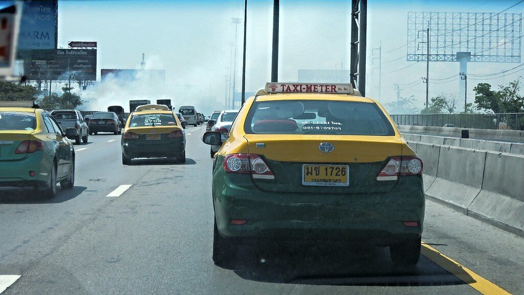 Sri Rat Expressway, Bangkok, Thailand.
