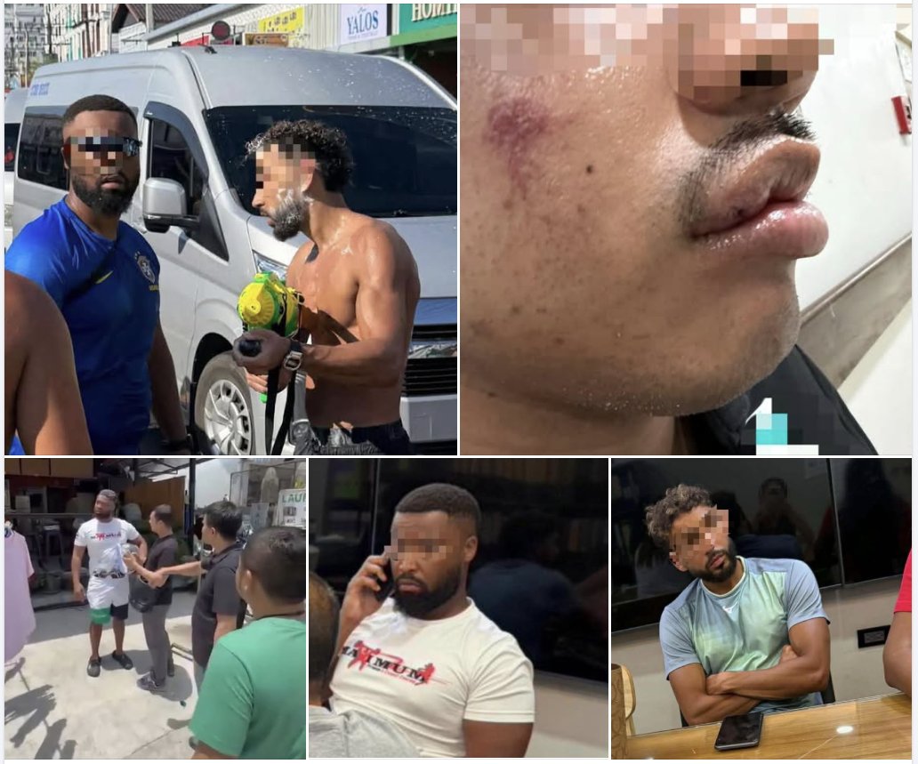 Three French Arabs Arrested in Phuket for Attack on Thai Man During Songkran