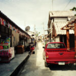 A street in Koh Phangan.