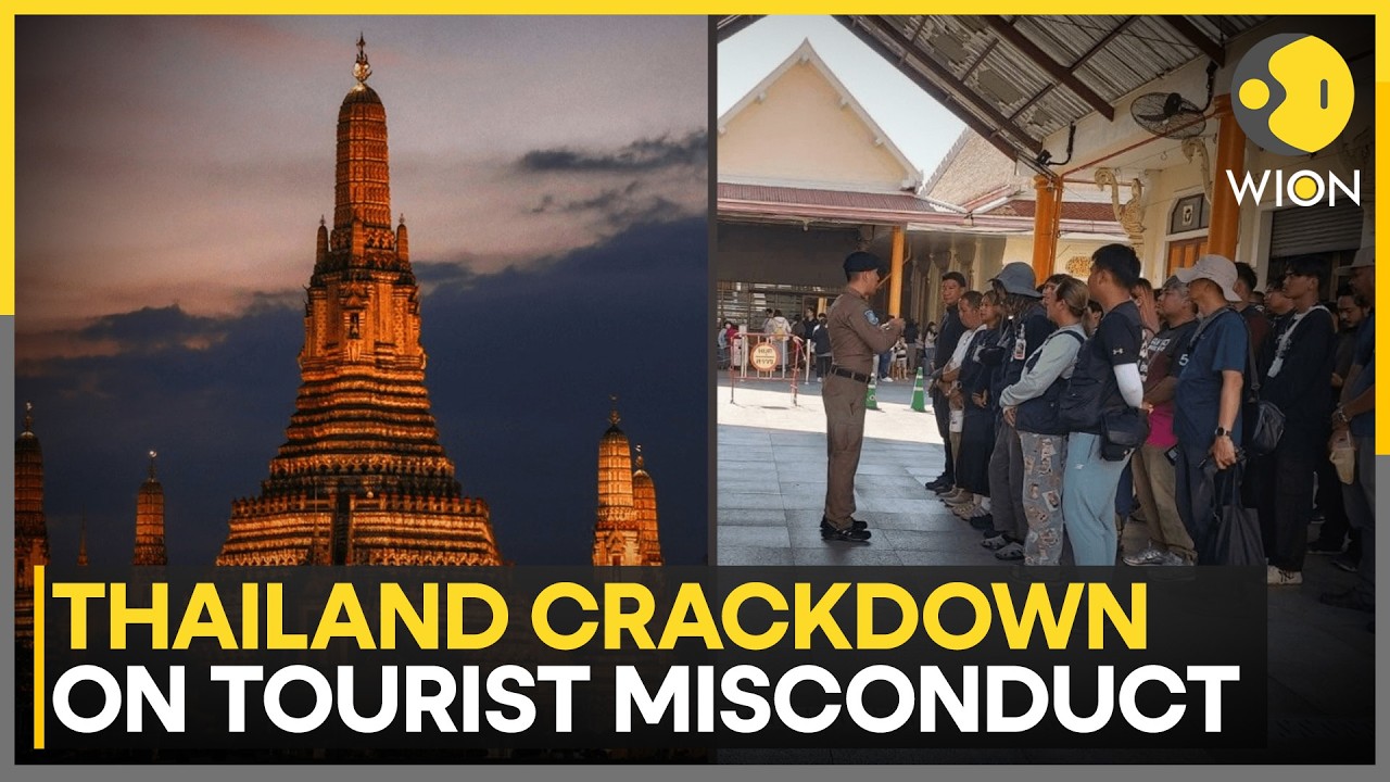 Thailand Vows Strict Oversight After Public Misconduct Involving Tourists