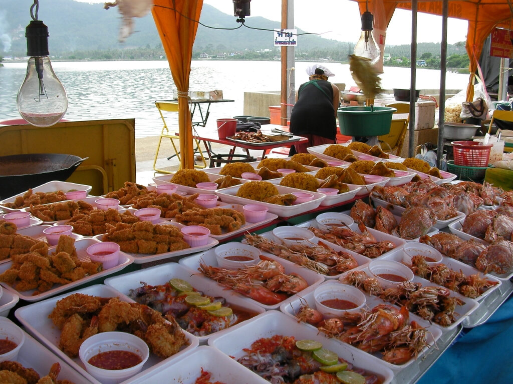 Food in Koh Samui.